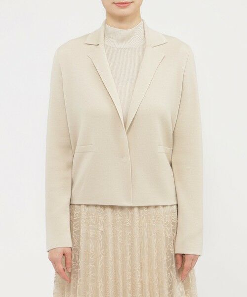 Paul Stuart / ポール・スチュアート ニット・セーター | ウールスムース　ジャケット | 詳細4