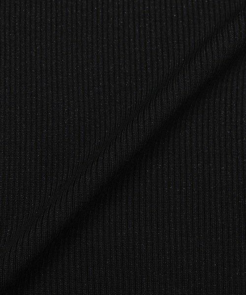 Paul Stuart / ポール・スチュアート ニット・セーター | 【ウォッシャブル】ハイゲージラメリブニット　プルオーバー | 詳細9