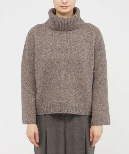 Paul Stuart / ポール・スチュアート ニット・セーター | アルパカラメ　プルオーバー | 詳細3