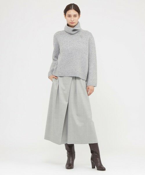 Paul Stuart / ポール・スチュアート ニット・セーター | アルパカラメ　プルオーバー | 詳細1