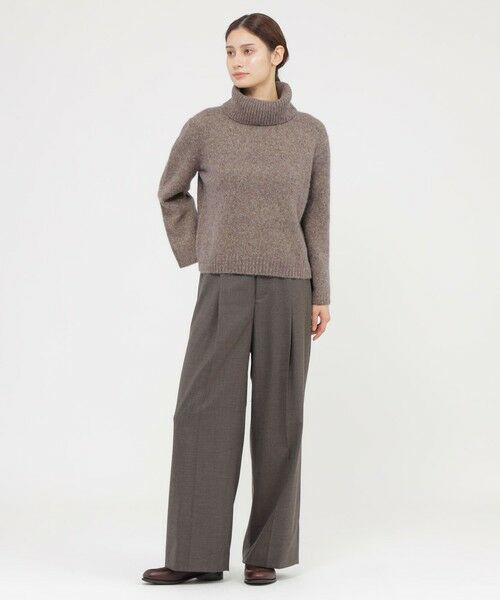 Paul Stuart / ポール・スチュアート ニット・セーター | アルパカラメ　プルオーバー | 詳細2