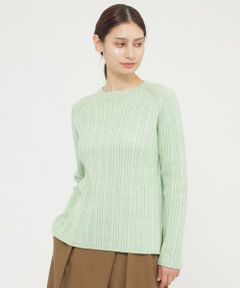 Paul Stuart / ポール・スチュアート ニット・セーター | リブホールガーメント　プルオーバー