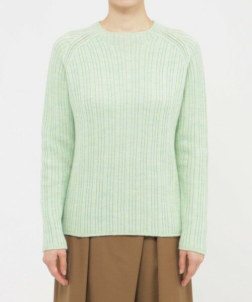 Paul Stuart / ポール・スチュアート ニット・セーター | リブホールガーメント　プルオーバー | 詳細4