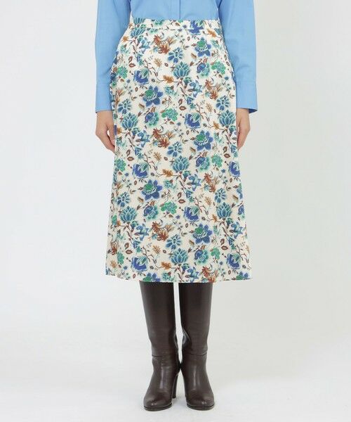 Paul Stuart / ポール・スチュアート スカート | 【ウォッシャブル】サラサフラワー　スカート | 詳細3