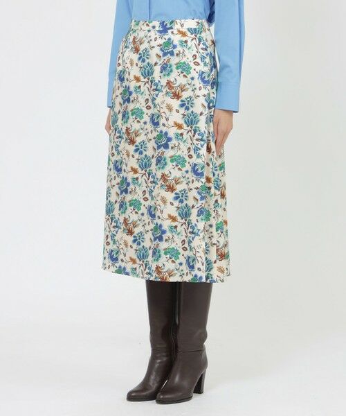Paul Stuart / ポール・スチュアート スカート | 【ウォッシャブル】サラサフラワー　スカート | 詳細4