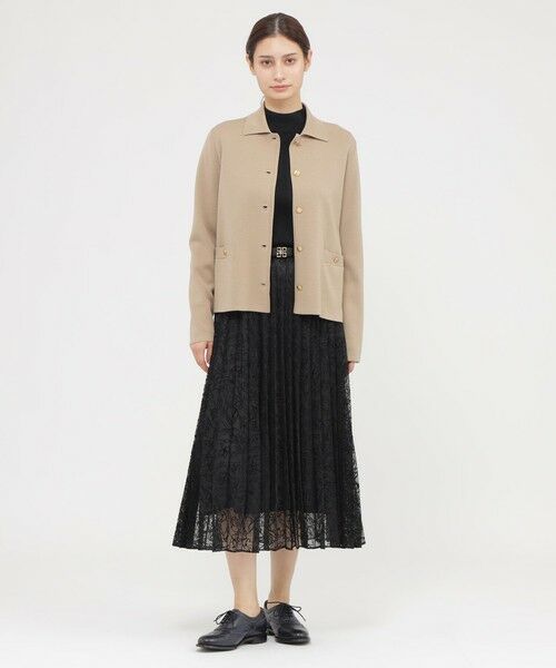 Paul Stuart / ポール・スチュアート スカート | 【ウォッシャブル】オーガンジーフロッキー　スカート | 詳細2