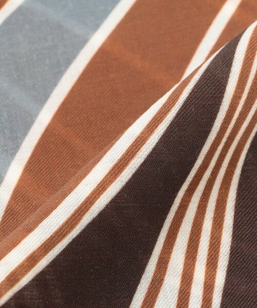 Paul Stuart / ポール・スチュアート マフラー・ショール・スヌード・ストール | ウェーブ柄プリント　ミニストール | 詳細2