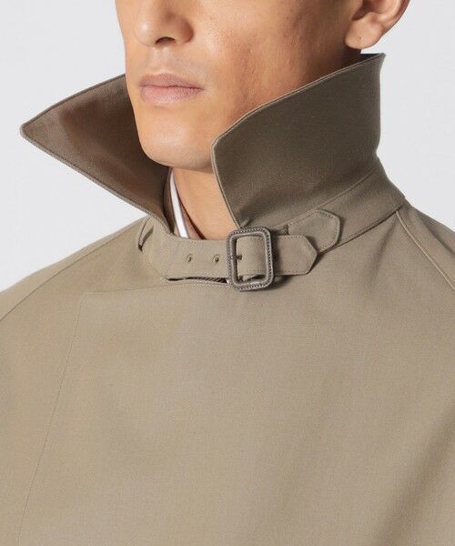 Paul Stuart / ポール・スチュアート その他アウター | 【数量限定】「COLLECTION LINE」無地柄　ウールコットン　クリフォードコート（タイロッケンコート） | 詳細5