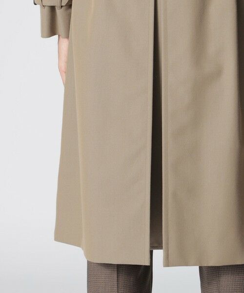 Paul Stuart / ポール・スチュアート その他アウター | 【数量限定】「COLLECTION LINE」無地柄　ウールコットン　クリフォードコート（タイロッケンコート） | 詳細7