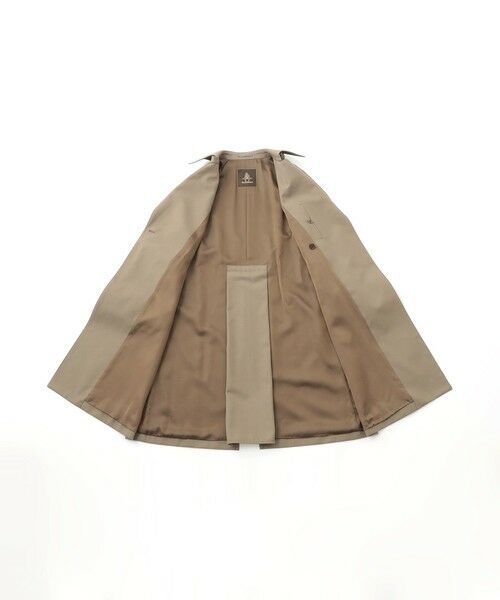 Paul Stuart / ポール・スチュアート その他アウター | 【数量限定】「COLLECTION LINE」無地柄　ウールコットン　クリフォードコート（タイロッケンコート） | 詳細9