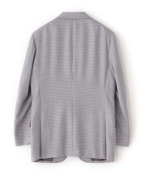 Paul Stuart / ポール・スチュアート その他アウター | 【数量限定】「COLLECTION LINE」三者混ハウンドトゥース柄 ノッチドワイドラペル シングル2ボタンジャケット | 詳細1