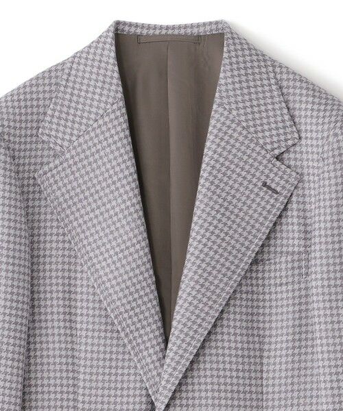 Paul Stuart / ポール・スチュアート その他アウター | 【数量限定】「COLLECTION LINE」三者混ハウンドトゥース柄 ノッチドワイドラペル シングル2ボタンジャケット | 詳細2