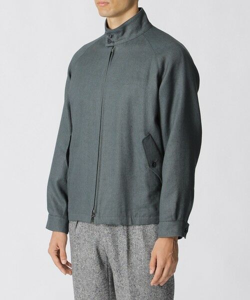 Paul Stuart / ポール・スチュアート ブルゾン | 【数量限定】「COLLECTION LINE」リネンウール G-4ブルゾン | 詳細3