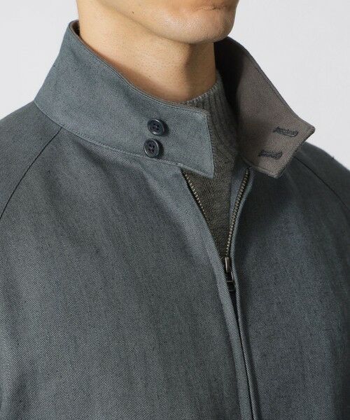 Paul Stuart / ポール・スチュアート ブルゾン | 【数量限定】「COLLECTION LINE」リネンウール G-4ブルゾン | 詳細5