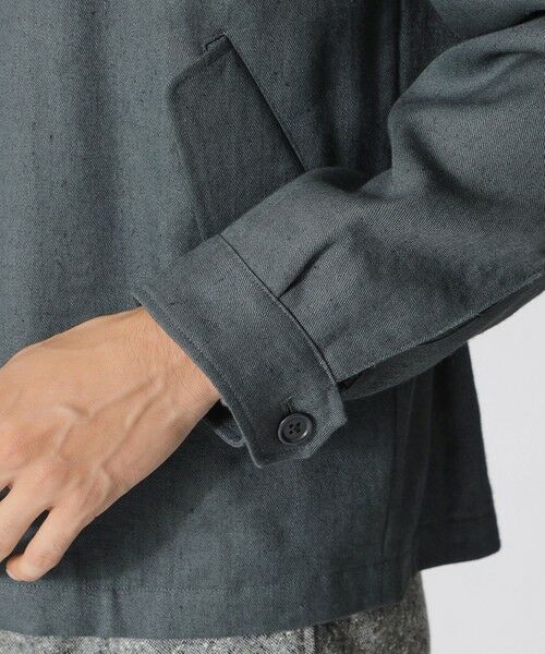 Paul Stuart / ポール・スチュアート ブルゾン | 【数量限定】「COLLECTION LINE」リネンウール G-4ブルゾン | 詳細6