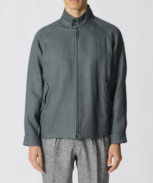 Paul Stuart / ポール・スチュアート ブルゾン | 【数量限定】「COLLECTION LINE」リネンウール G-4ブルゾン | 詳細2