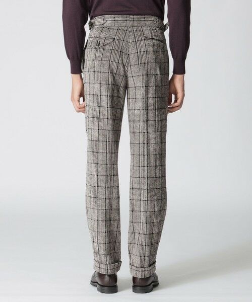 Paul Stuart / ポール・スチュアート その他パンツ | 【数量限定】「COLLECTION LINE」グレナカートチェック柄　コットンベロアパンツ | 詳細4