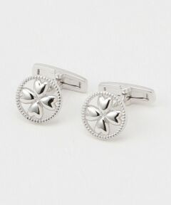 Paul Stuart / ポール・スチュアート アクセサリー | ハートクローバーモチーフカフリンクス/カフスボタン(化粧箱付き)