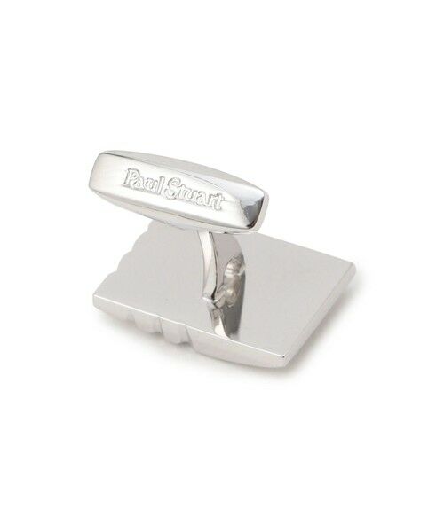Paul Stuart / ポール・スチュアート アクセサリー | コーナーストライプカフリンクス/カフスボタン(化粧箱付き) | 詳細4