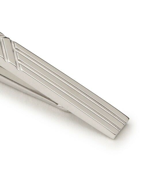 Paul Stuart / ポール・スチュアート アクセサリー | ランダムストライプタイバー/ネクタイピン(化粧箱付き) | 詳細3