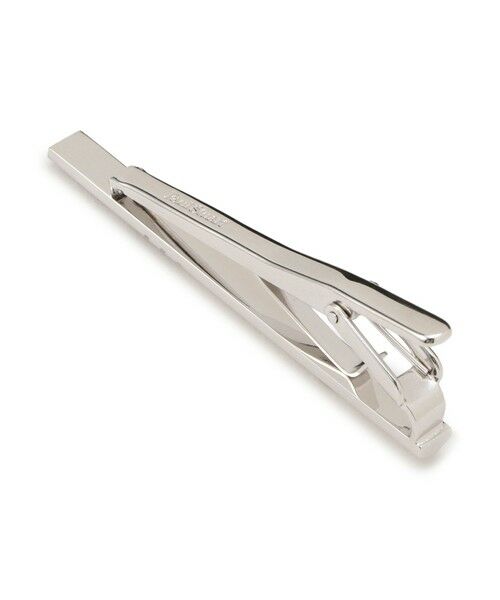 Paul Stuart / ポール・スチュアート アクセサリー | トライアングルストライプタイバー/ネクタイピン(化粧箱付き) | 詳細1