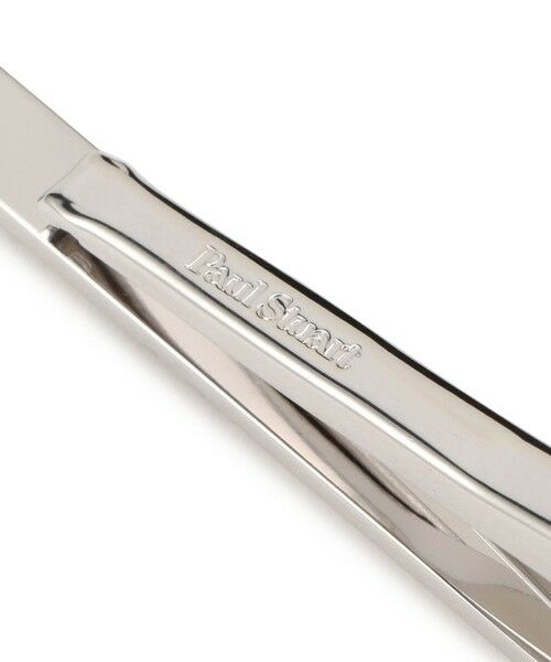 Paul Stuart / ポール・スチュアート アクセサリー | トライアングルストライプタイバー/ネクタイピン(化粧箱付き) | 詳細4