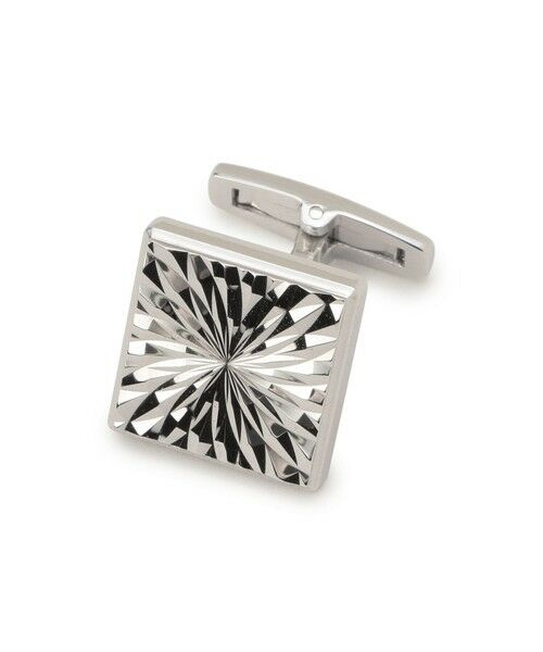Paul Stuart / ポール・スチュアート アクセサリー | シャイニーダイヤカットカフリンクス/カフスボタン(化粧箱付き) | 詳細1