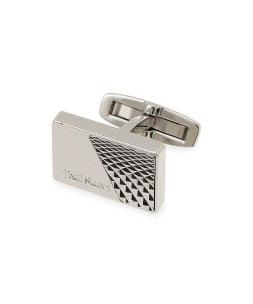 Paul Stuart / ポール・スチュアート アクセサリー | ハーフダイヤカットカフリンクス/カフスボタン(化粧箱付き) | 詳細1