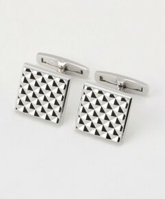 Paul Stuart / ポール・スチュアート アクセサリー | ダイヤカットカフリンクス/カフスボタン(化粧箱付き)