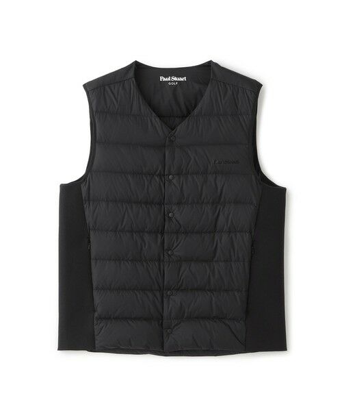 Paul Stuart / ポール・スチュアート ブルゾン | 【GOLF】ダウンベスト(ブラック)
