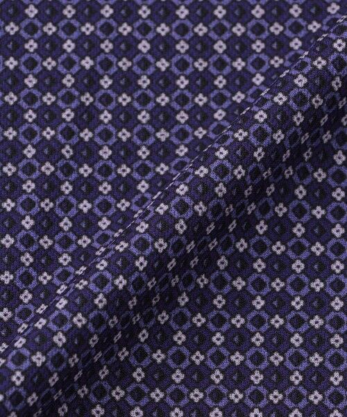 Paul Stuart / ポール・スチュアート カットソー | 【GOLF】ジオメトリックプリント・ポロ | 詳細8