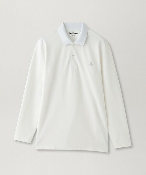 Paul Stuart / ポール・スチュアート カットソー | 【GOLF】アイコニックロゴポロ（ホワイト）