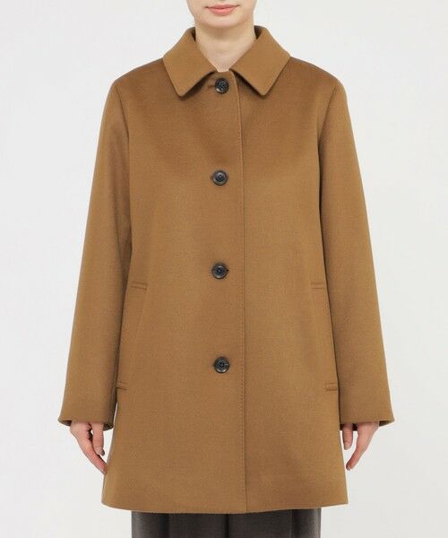 Paul Stuart / ポール・スチュアート その他アウター | ウールカシミヤビーバー　ステンカラーコート | 詳細3