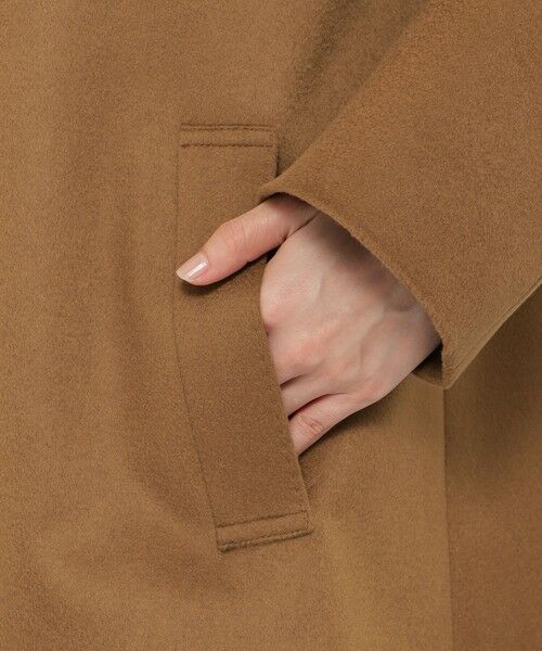 Paul Stuart / ポール・スチュアート その他アウター | ウールカシミヤビーバー　ステンカラーコート | 詳細6