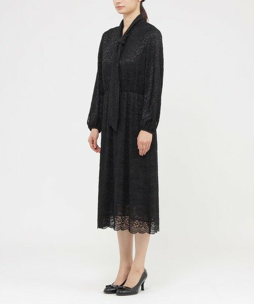 Paul Stuart / ポール・スチュアート ロング・マキシ丈ワンピース | コードレース ワンピース | 詳細5