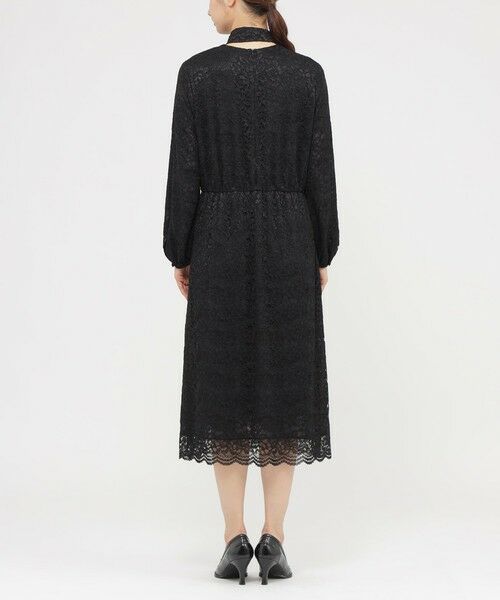 Paul Stuart / ポール・スチュアート ロング・マキシ丈ワンピース | コードレース ワンピース | 詳細6