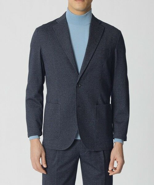 Paul Stuart / ポール・スチュアート その他アウター | 撚り杢ツイルジャージージャケット | 詳細3