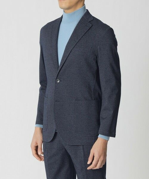 Paul Stuart / ポール・スチュアート その他アウター | 撚り杢ツイルジャージージャケット | 詳細4