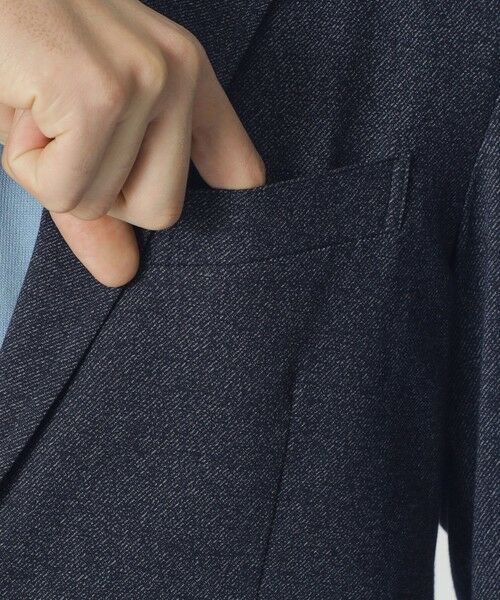 Paul Stuart / ポール・スチュアート その他アウター | 撚り杢ツイルジャージージャケット | 詳細6