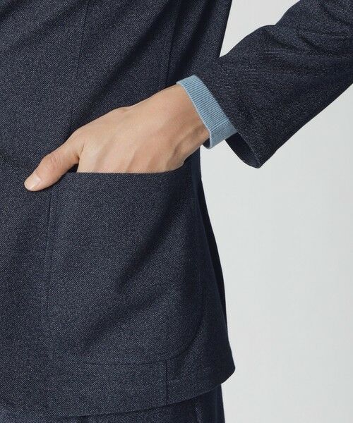 Paul Stuart / ポール・スチュアート その他アウター | 撚り杢ツイルジャージージャケット | 詳細7