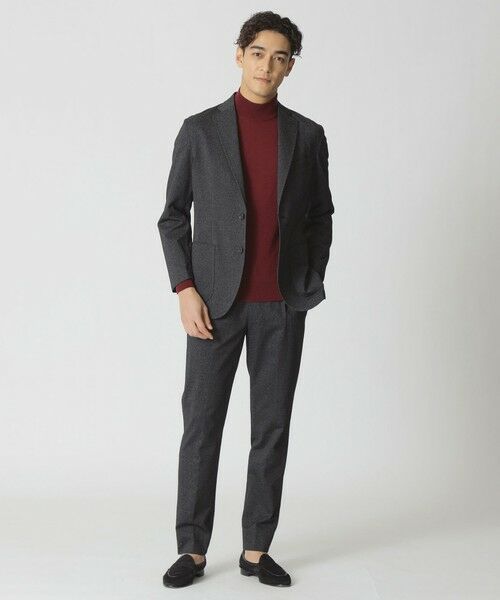 Paul Stuart / ポール・スチュアート その他アウター | 撚り杢ツイルジャージージャケット | 詳細1