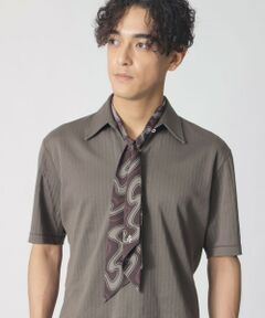 Paul Stuart / ポール・スチュアート マフラー・ショール・スヌード・ストール | 【COLLECTION LINE】ウェーブ柄ストール