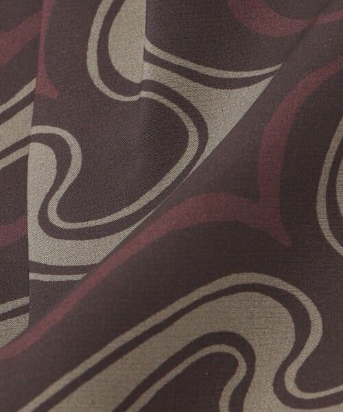 Paul Stuart / ポール・スチュアート マフラー・ショール・スヌード・ストール | 【COLLECTION LINE】ウェーブ柄ストール | 詳細4