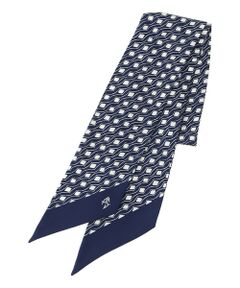 Paul Stuart / ポール・スチュアート マフラー・ショール・スヌード・ストール | 【COLLECTION LINE】ドットウェーブ柄ストール