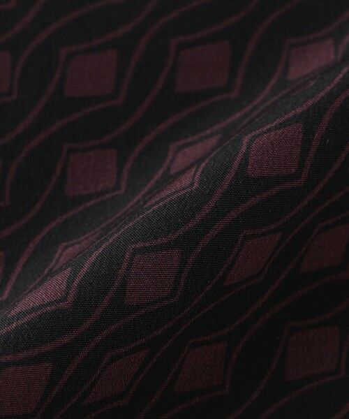 Paul Stuart / ポール・スチュアート マフラー・ショール・スヌード・ストール | 【COLLECTION LINE】ドットウェーブ柄ストール | 詳細4