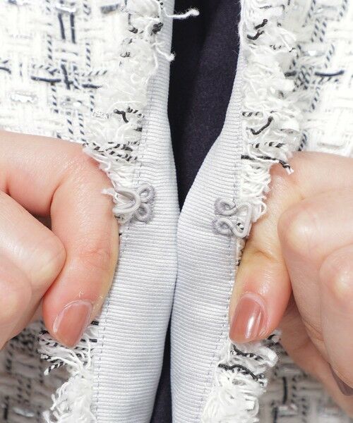 Paul Stuart / ポール・スチュアート その他アウター | プレシャスグリッターツイード ジャケット | 詳細8