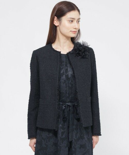 Paul Stuart / ポール・スチュアート その他アウター | シャイニーノーブルツイード　ジャケット（ネイビー）