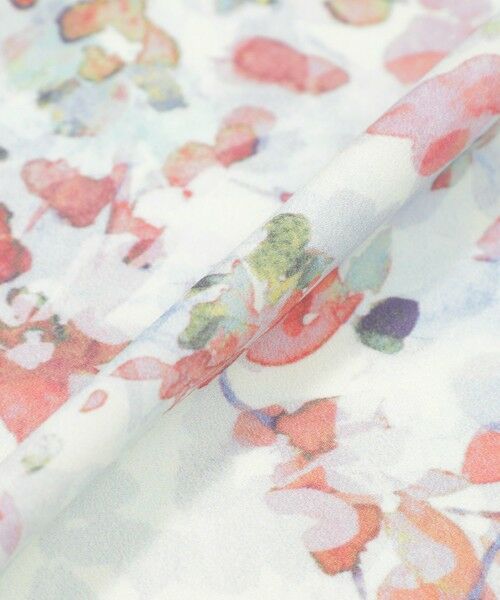 Paul Stuart / ポール・スチュアート ロング・マキシ丈ワンピース | 【ウォッシャブル】ボタニカルブルームプリント　ワンピース | 詳細10