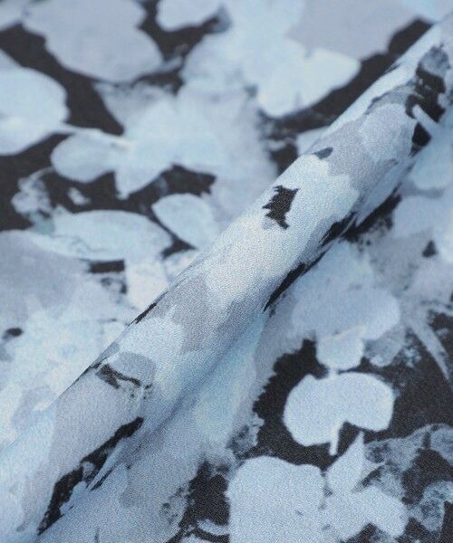 Paul Stuart / ポール・スチュアート ロング・マキシ丈ワンピース | 【ウォッシャブル】ボタニカルブルームプリント　ワンピース | 詳細11