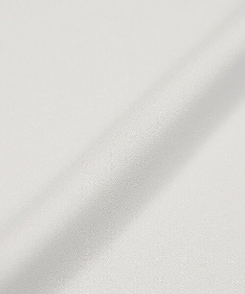 Paul Stuart / ポール・スチュアート シャツ・ブラウス | 【ウォッシャブル/防しわ性】バックサテンジョーゼット　ブラウス | 詳細10